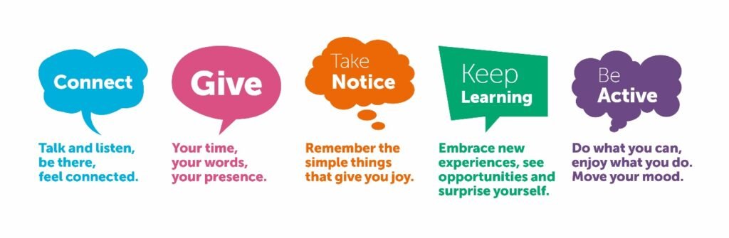 5 ways to improve mental wellbeing