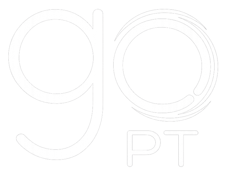 Go PT logo white