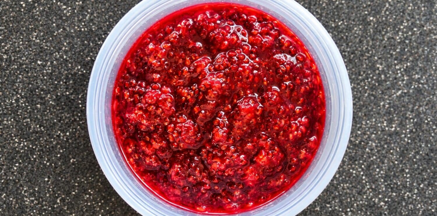 raspberry chia jam recipe
