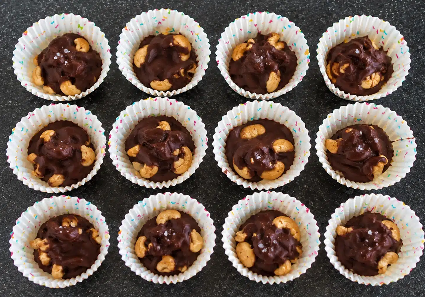 Chocolate Cashew Clusters recipe